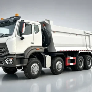 sinotruk-howo-nx-8x4-white-dump-trucks-light-grey-studio-seo-bg.webp SINOTRUK HOWO NX 8X4 white dump tipper trucks on light grey gradient studio background, heavy duty bulk transport vehicle for mining, construction and quarry haulage.For Africa, Southeast Asia and Latin America markets.