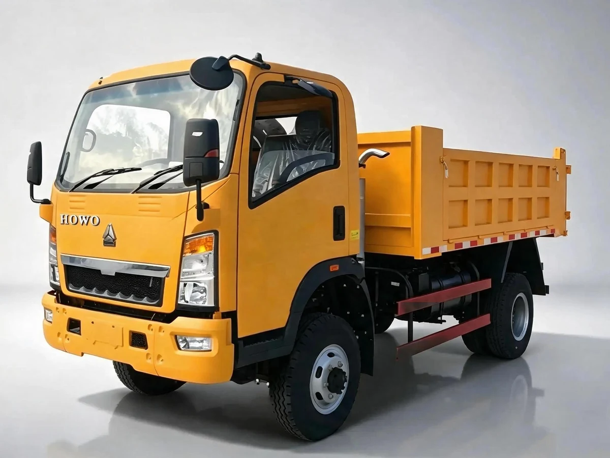 SINOTRUK HOWO Light Duty Tipper Trucks 4x2 mini dump trucks.For Africa, Southeast Asia and Latin America markets.