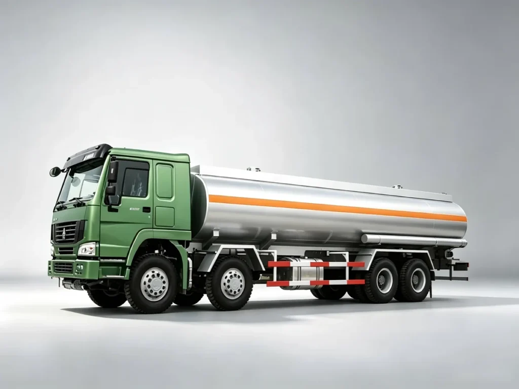 SINOTRUK HOWO 8X4 oil tanker, large capacity fuel transport trucks for export.For Africa, Southeast Asia and Latin America markets.