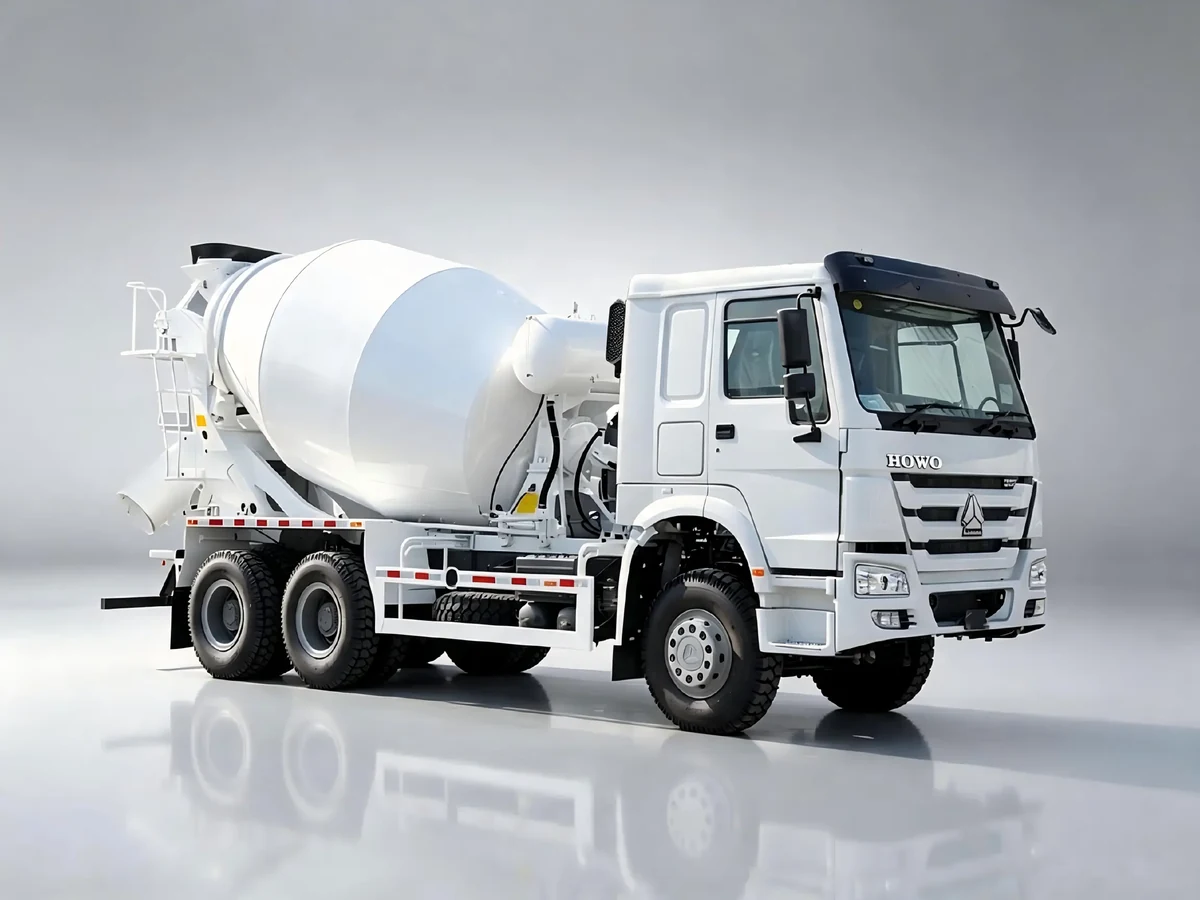 HOWO concrete mixer trucks