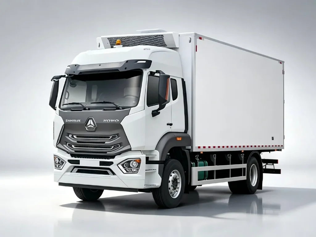 Sinotruk Howo NX 4×2 light refrigerated box trucks for fruit seafood pharmaceutical cold chain transport Africa Southeast Latin America