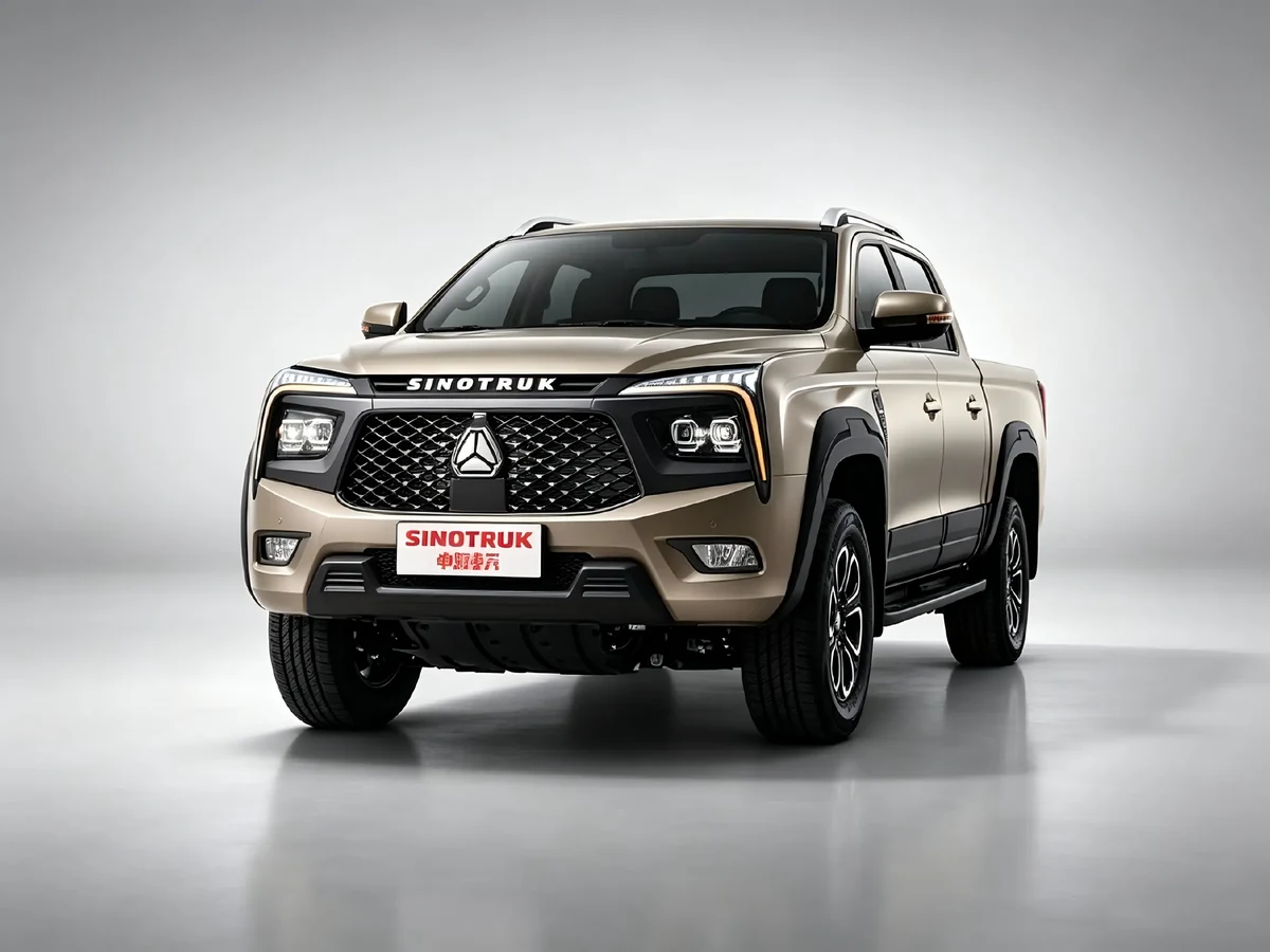 SINOTRUK passenger pickup trucks