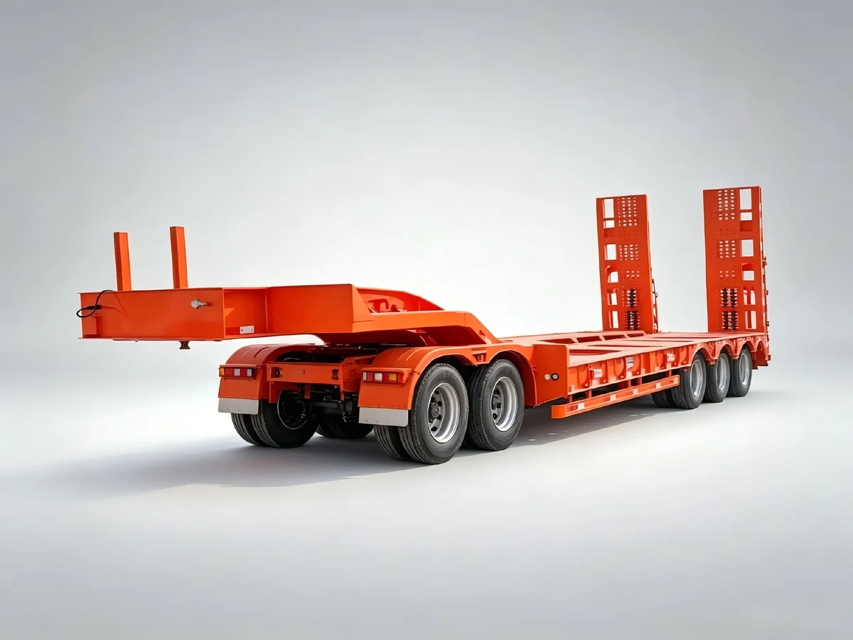 SINOTRUK low-bed semi trailers