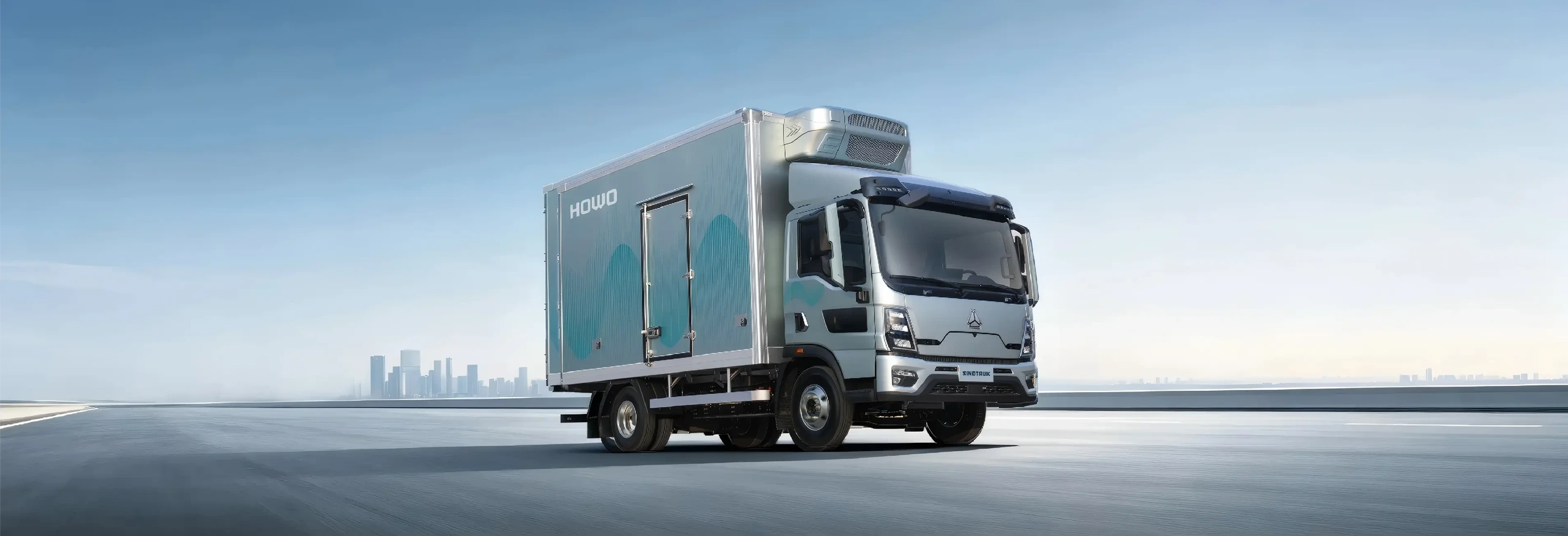 Chinese Heavy Trucks HOWO light-duty vehicles for refrigerated urban delivery