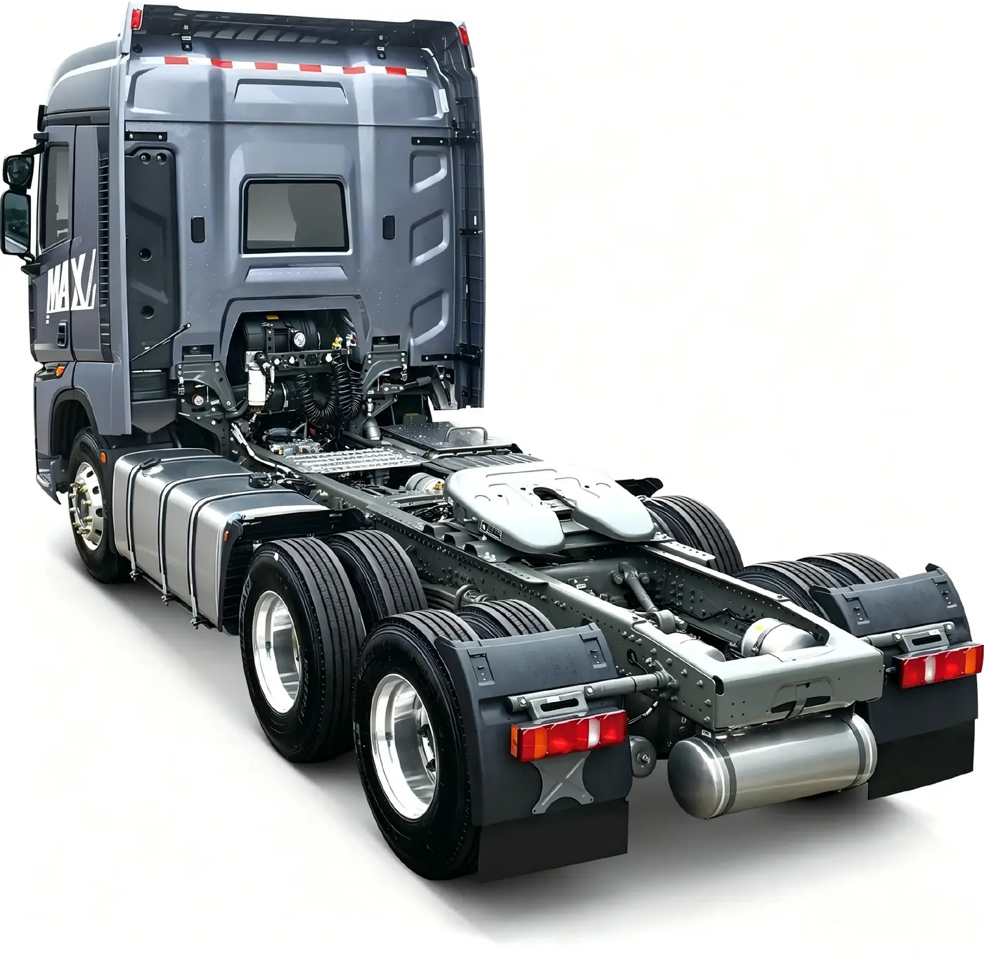Chassis: Stable Support for High-Mileage Work for HOWO MAX