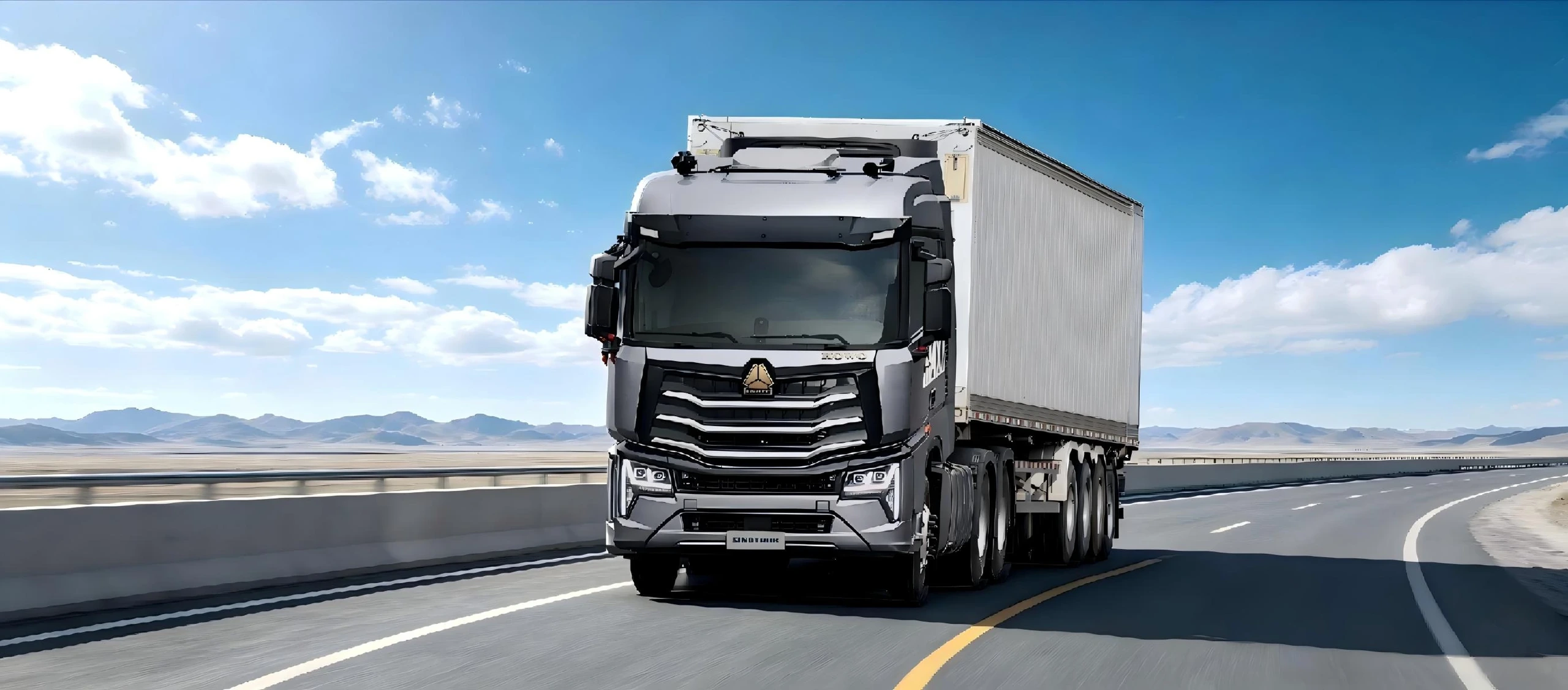 Chinese Heavy Trucks HOWO MAX vehicles for refrigerated and long-distance logistics