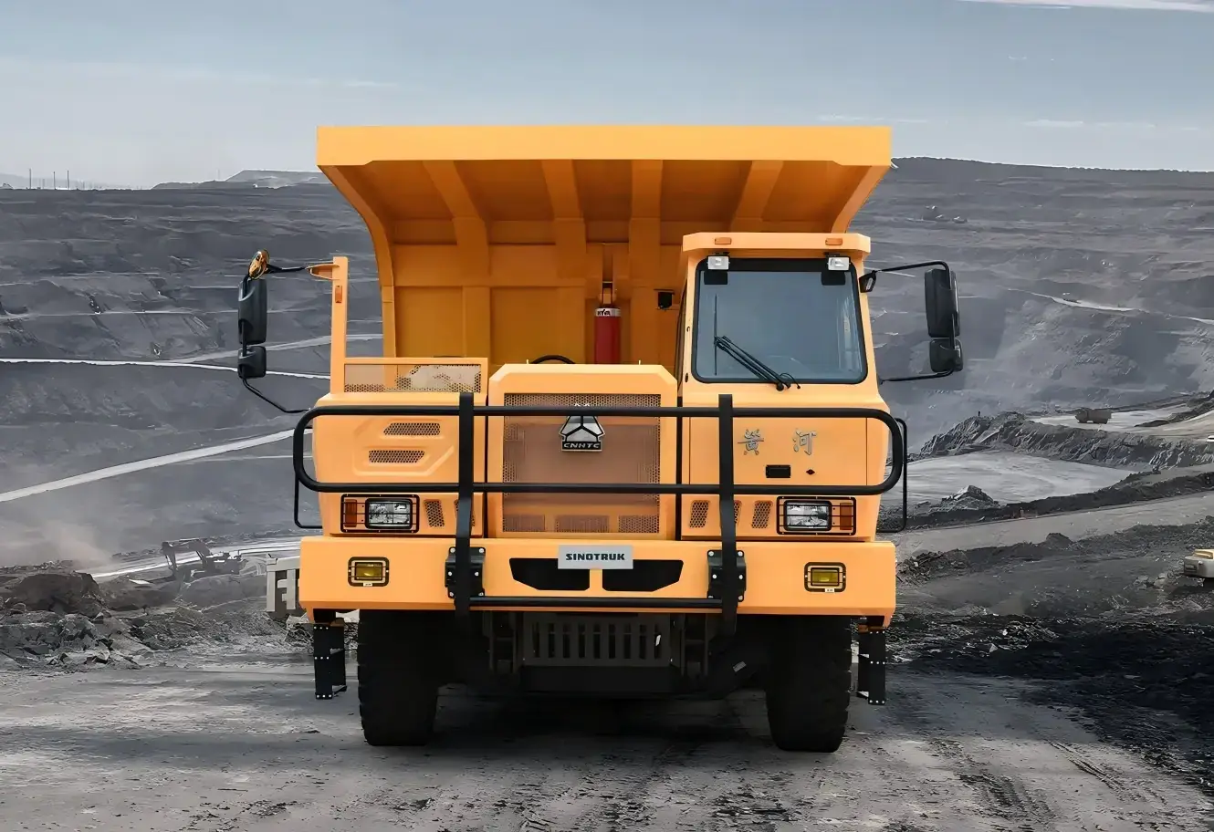Chinese Heavy Trucks HOWO mining vehicle for open-pit ore transport