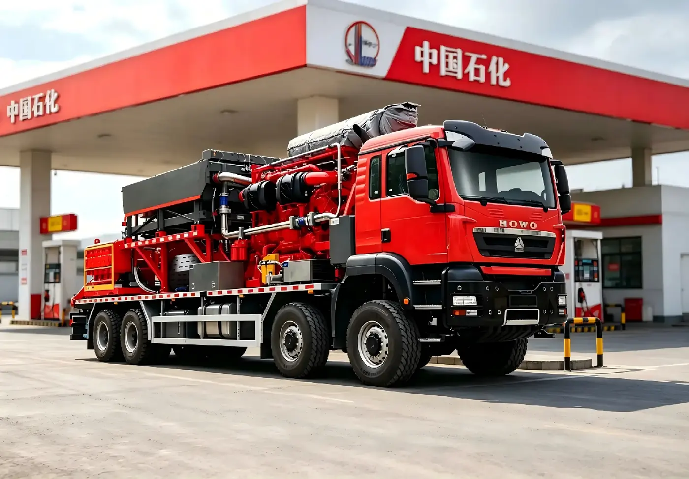Mobile Platforms for Specialized Operations for HOWO Special Purpose Trucks