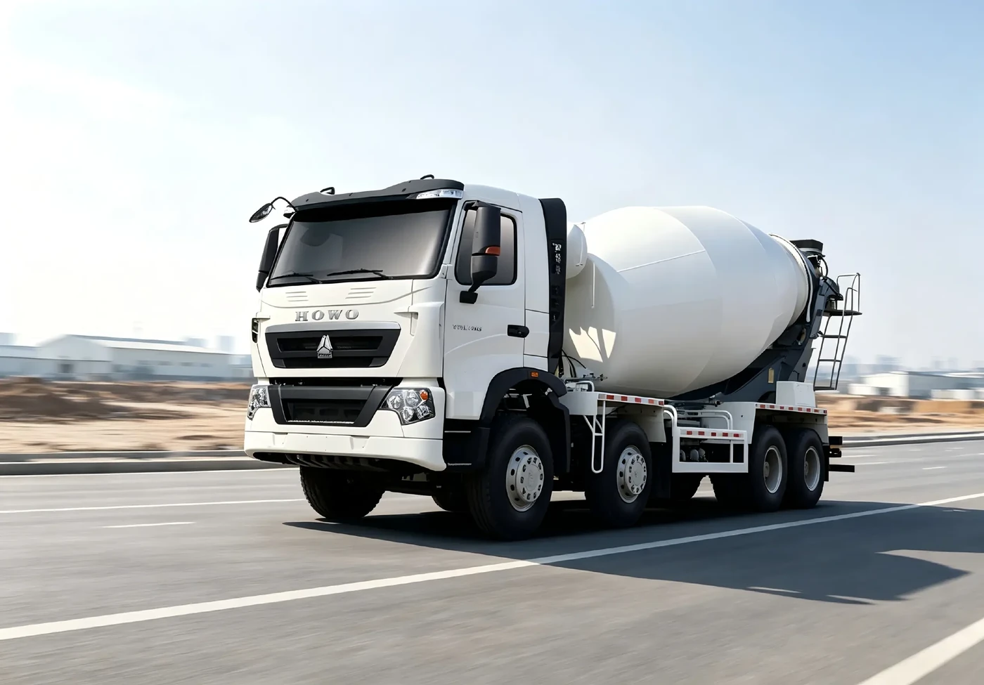 Stable Body Integration for Mixing Work for HOWO Special Purpose Trucks