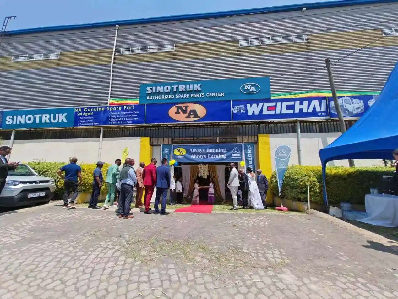 Authorized overseas service center supporting HOWO vehicles