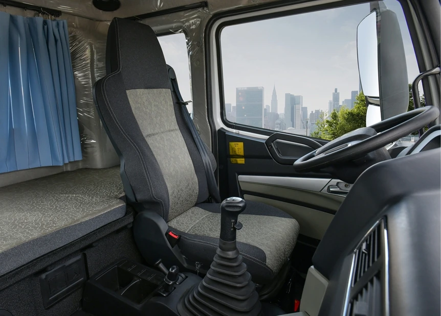 Air-Suspension Seat in the HOWO-NX cab