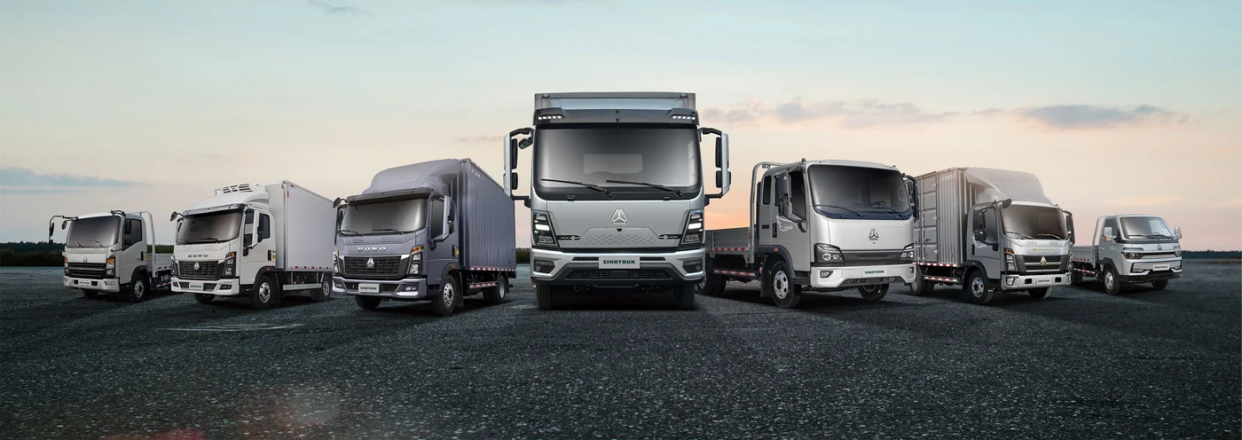HOWO light-duty vehicle range for multiple transport applications